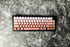 Zachtroze keycaps met dubbele injectie (double shot) voor langdurige helderheid